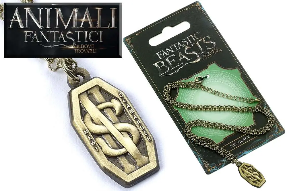 Figurine Les Animaux Fantastiques fantastic beasts scamander necklace